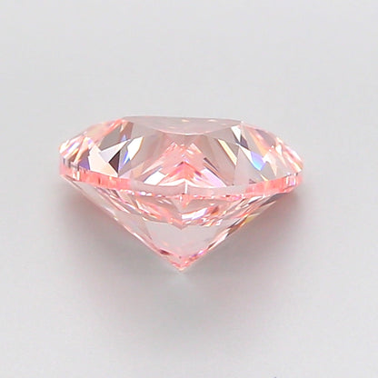 TRIANGULAR 2.01 CARAT FANCY VIVID PINK VVS1  EX EX SLIGHT