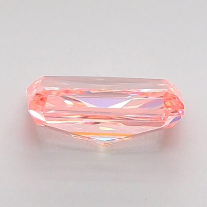 RADIANT 1 CARAT FANCY INTENSE PINK VS2  VG VG SLIGHT