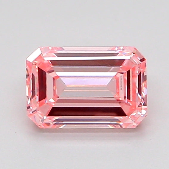 emerald 0.97 carat fancy intense pink vvs2  vg vg strong