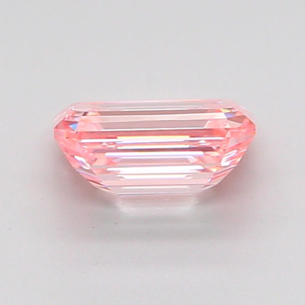 emerald 1.1 carat fancy intense pink vvs2  vg vg slight