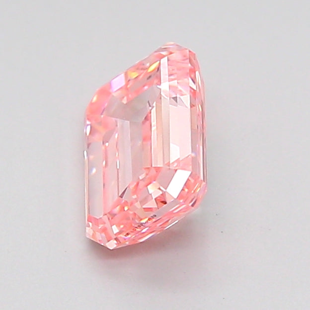 emerald 1.1 carat fancy intense pink vvs2  vg vg slight