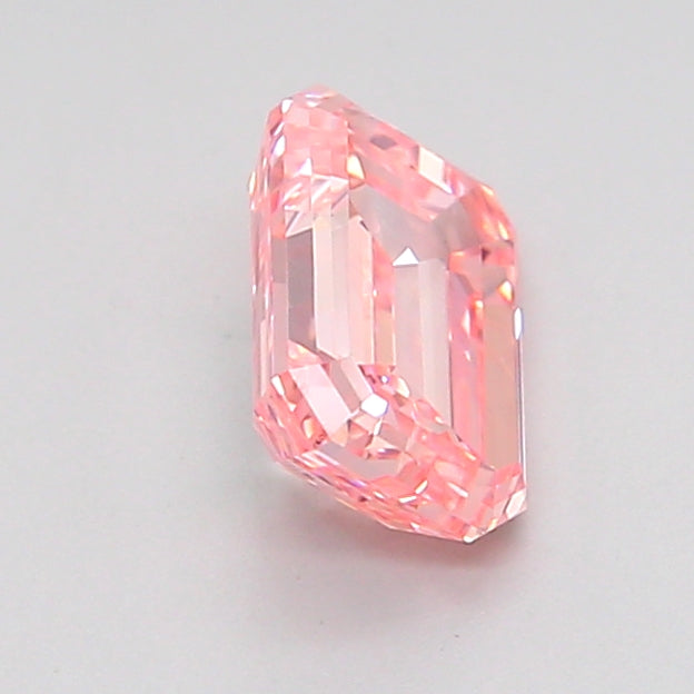 emerald 1.1 carat fancy intense pink vvs2  vg vg slight