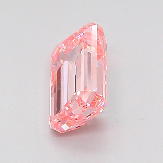 emerald 1.02 carat fancy intense pink vvs2  vg vg slight