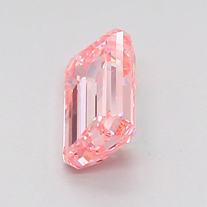 EMERALD 1.02 CARAT FANCY INTENSE PINK VVS2  VG VG SLIGHT