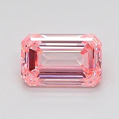 EMERALD 1.02 CARAT FANCY INTENSE PINK VVS2  VG VG SLIGHT