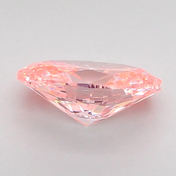 oval 1.01 carat fancy vivid pink vvs2  vg vg slight