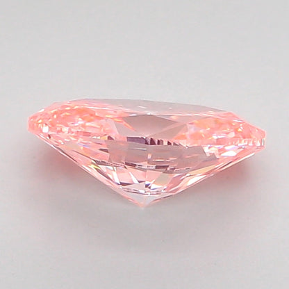 OVAL 1.01 CARAT FANCY VIVID PINK VVS2  VG VG SLIGHT
