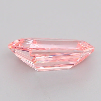 HEXAGONAL 1.38 CARAT FANCY INTENSE PINK VS1  EX VG SLIGHT