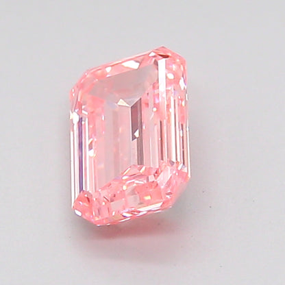 EMERALD 1 CARAT FANCY INTENSE PINK VVS2  VG VG SLIGHT