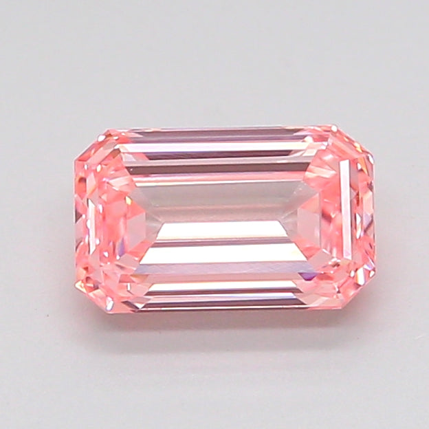 emerald 1 carat fancy intense pink vvs2  vg vg slight