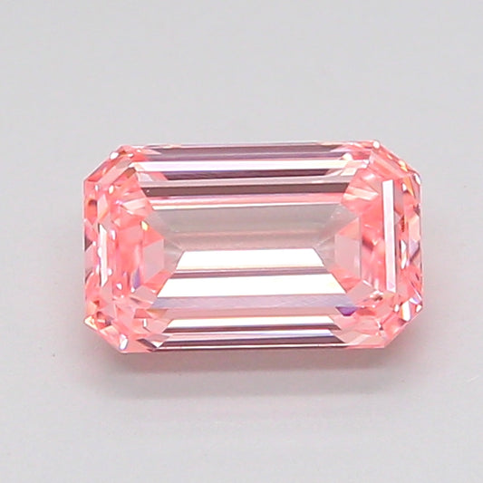 EMERALD 1 CARAT FANCY INTENSE PINK VVS2  VG VG SLIGHT