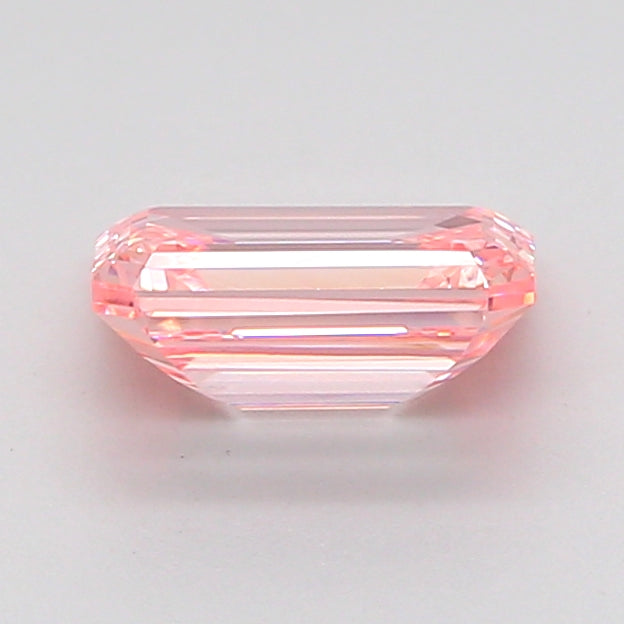 emerald 1.15 carat fancy intense pink vvs2  vg vg slight