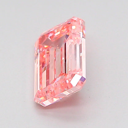 EMERALD 1.15 CARAT FANCY INTENSE PINK VVS2  VG VG SLIGHT