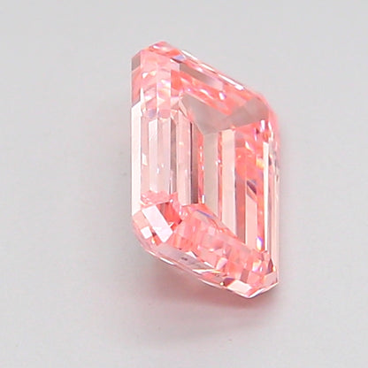 EMERALD 1.15 CARAT FANCY INTENSE PINK VVS2  VG VG SLIGHT