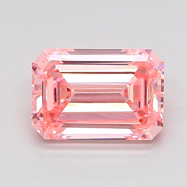 emerald 1.15 carat fancy intense pink vvs2  vg vg slight