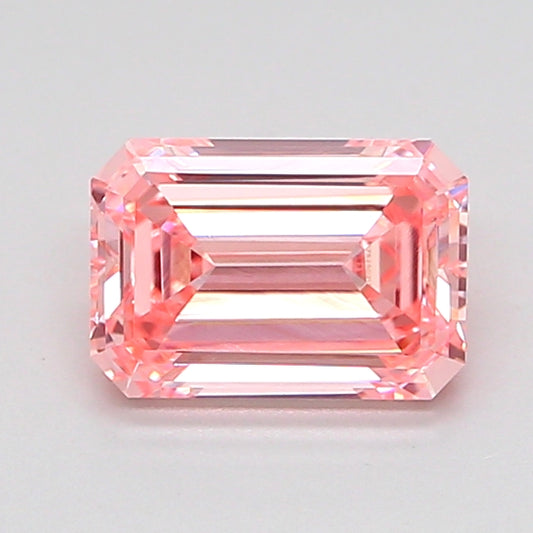 EMERALD 1.15 CARAT FANCY INTENSE PINK VVS2  VG VG SLIGHT
