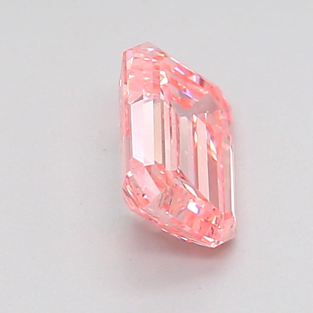 emerald 1.03 carat fancy intense pink vvs2  vg vg slight