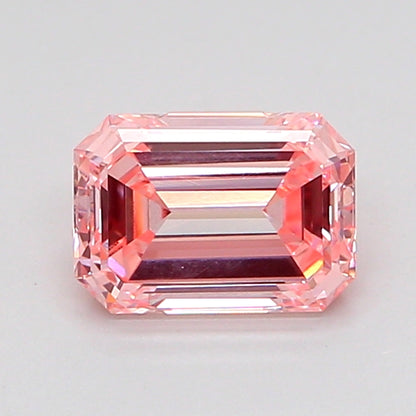 EMERALD 1.03 CARAT FANCY INTENSE PINK VVS2  VG VG SLIGHT