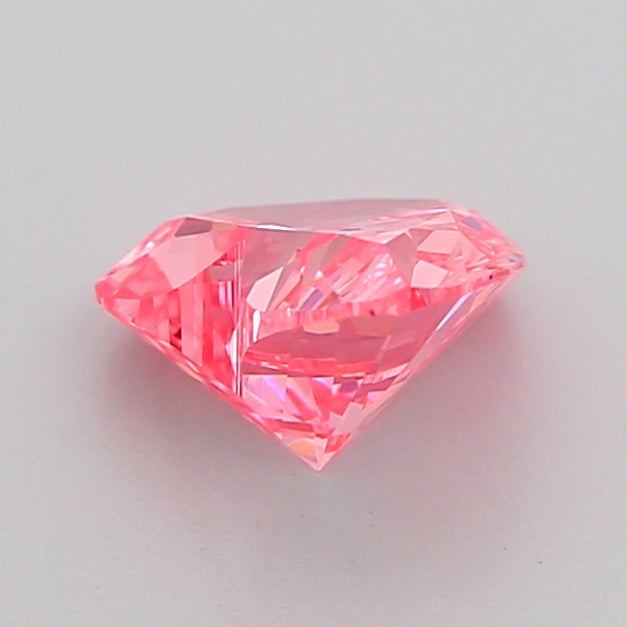heart 1.05 carat fancy vivid pink vs1  vg good slight