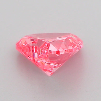 HEART 1.07 CARAT FANCY VIVID PINK VS1  VG VG SLIGHT
