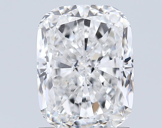 CUSHION 1.75 CARAT E VVS2  EX EX NONE