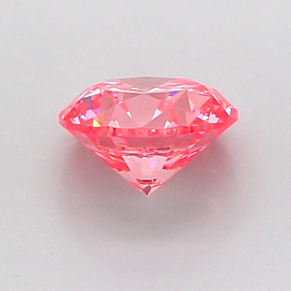 round 0.81 carat fancy vivid pink vvs1 g vg vg slight
