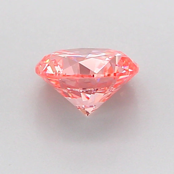 round 0.74 carat fancy vivid pink vs1 g vg vg slight