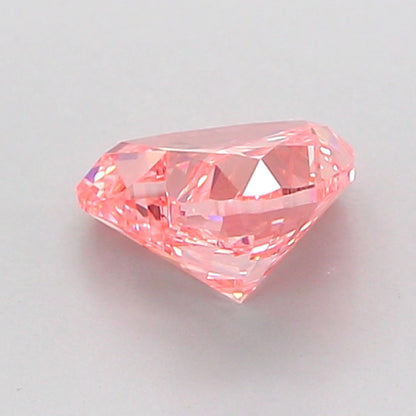 HEART 1 CARAT FANCY VIVID PINK VS1  EX EX STRONG