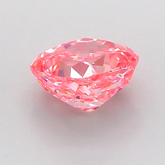 cushion 1.01 carat fancy vivid pink vs1  ex ex strong