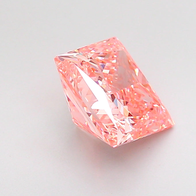 princess 2.03 carat fancy vivid pink vs1  ex ex strong