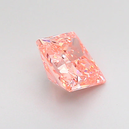 PRINCESS 1.02 CARAT FANCY INTENSE PINK VS1  VG G SLIGHT