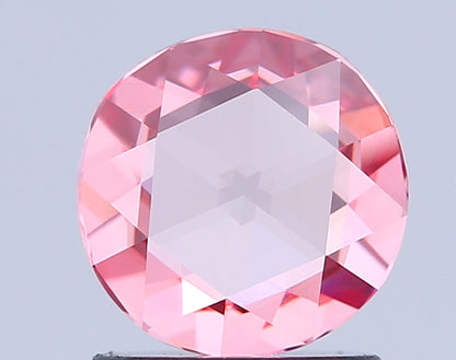 ROUND ROSE 1.07 CARAT FANCY INTENSE PINK VS1  EX VG STRONG