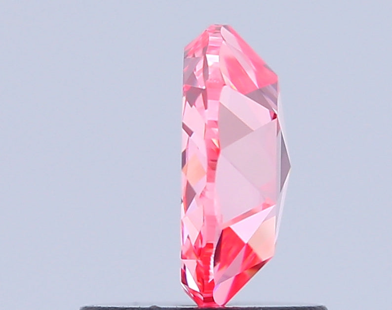 round rose 1.07 carat fancy intense pink vs1  ex vg strong