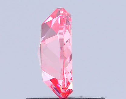 ROUND ROSE 1.07 CARAT FANCY INTENSE PINK VS1  EX VG STRONG