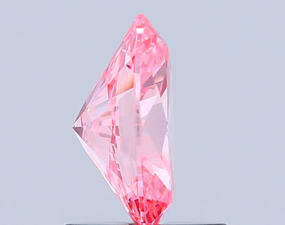 OVAL 1.03 CARAT FANCY VIVID PINK VVS2  EX EX STRONG