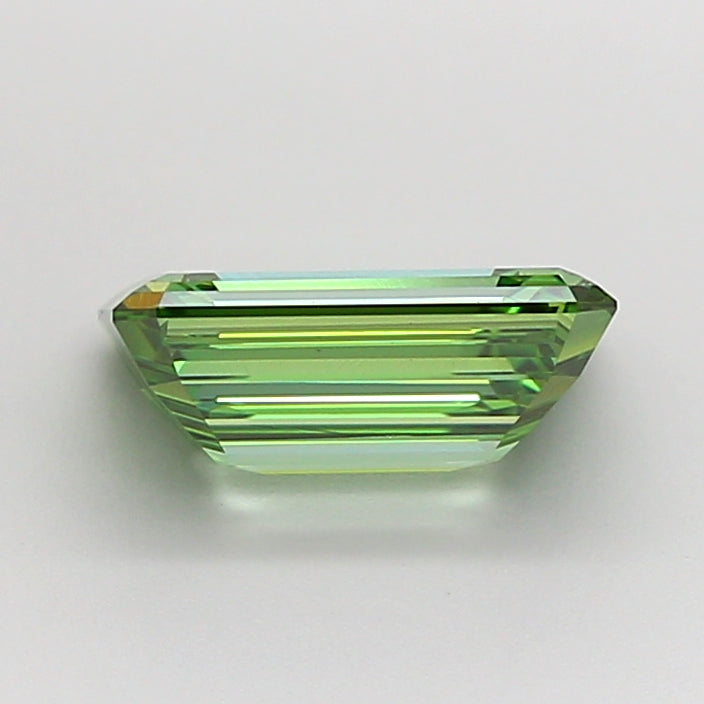 emerald 1.86 carat fancy vivid green vs1  vg vg very slight