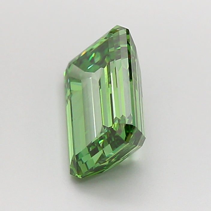 emerald 1.86 carat fancy vivid green vs1  vg vg very slight