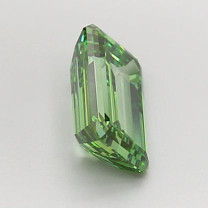 EMERALD 1.86 CARAT FANCY VIVID GREEN VS1  VG VG VERY SLIGHT