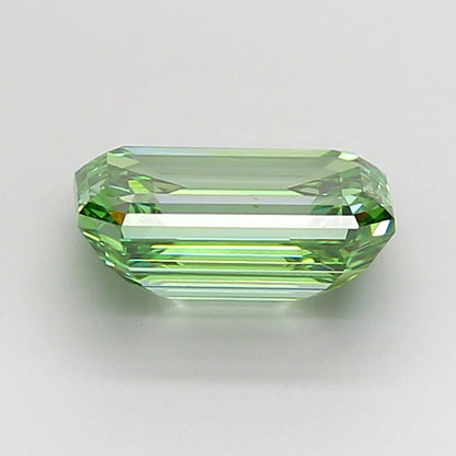 EMERALD 2.02 CARAT FANCY VIVID GREEN VS1  VG VG VERY SLIGHT