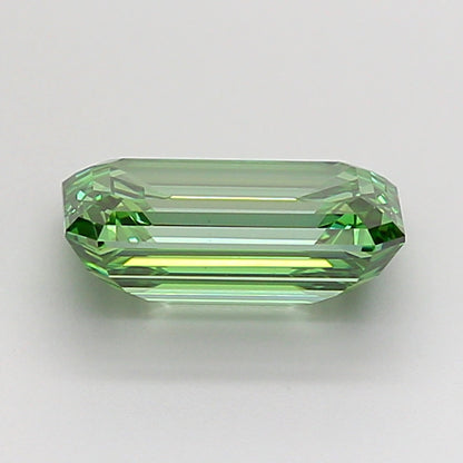 EMERALD 2.01 CARAT FANCY VIVID GREEN VVS2  EX EX VERY SLIGHT