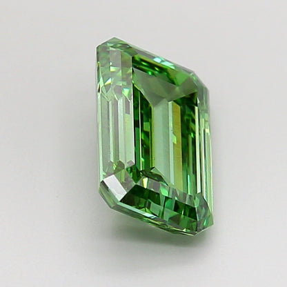 EMERALD 2.01 CARAT FANCY VIVID GREEN VVS2  EX EX VERY SLIGHT