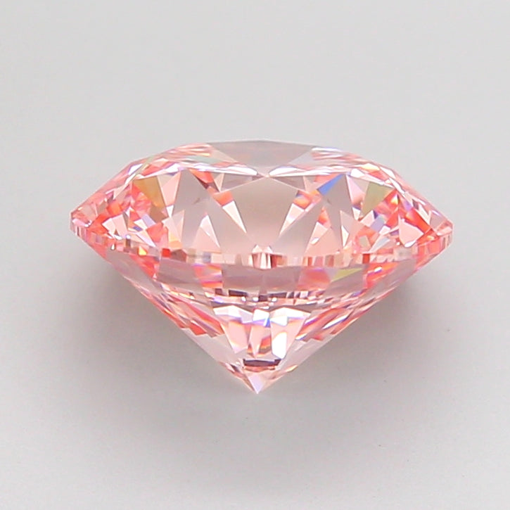 round 3 carat fancy intense pink vvs2 ex ex ex slight