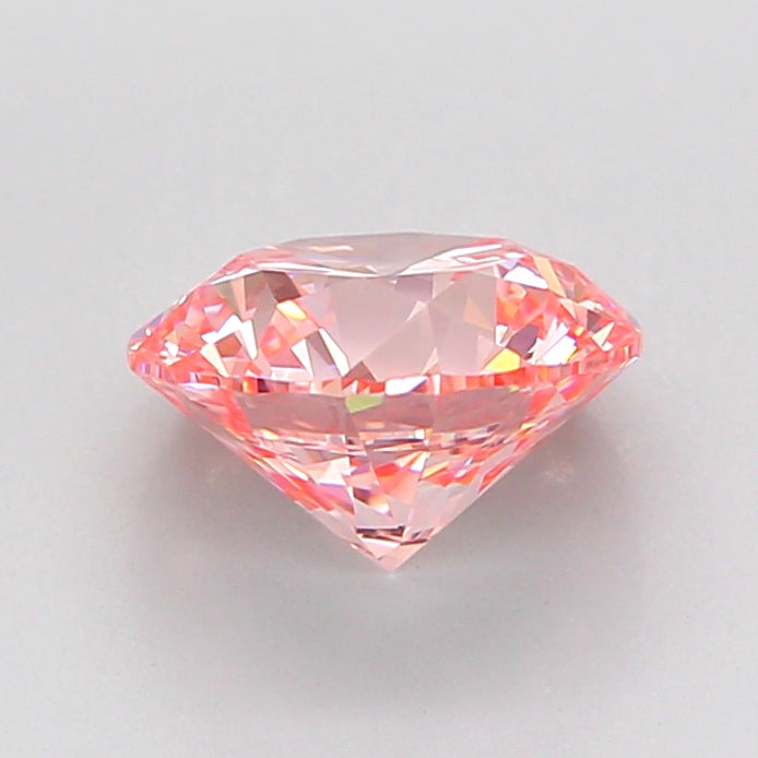 round 2 carat fancy vivid pink vs1 ex ex ex slight