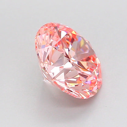 ROUND 2 CARAT FANCY VIVID PINK VS1 EX EX EX SLIGHT