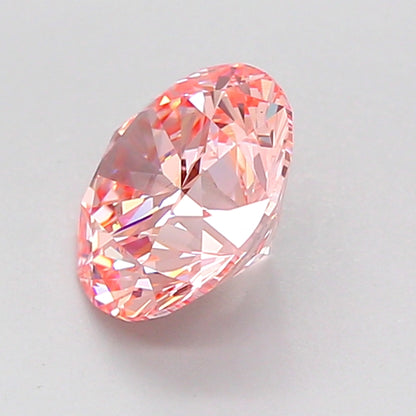 ROUND 1.5 CARAT FANCY VIVID PINK VS1 ID EX EX SLIGHT