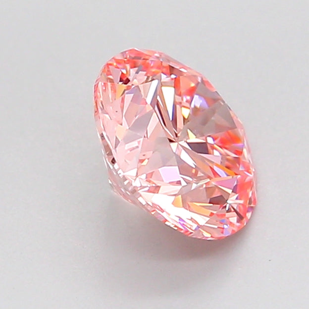 round 1.5 carat fancy vivid pink vs1 id ex ex slight