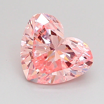 HEART 1 CARAT FANCY INTENSE PINK VS1  VG VG SLIGHT