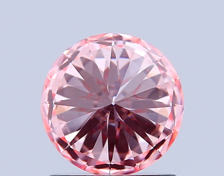 round 1.06 carat fancy intense pink vvs2 id vg ex slight