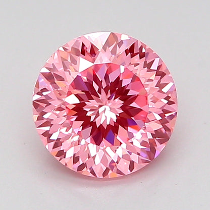 PORTUGUESE 1.59 CARAT FANCY VIVID PINK VVS2  EX EX SLIGHT
