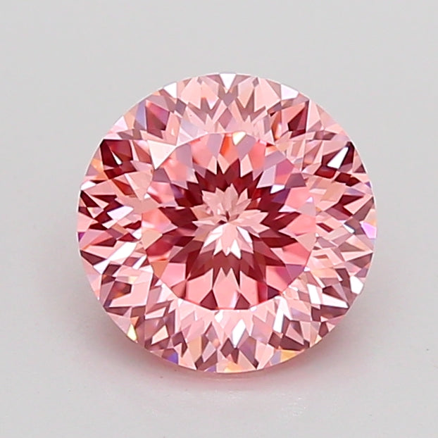 portuguese 1.91 carat fancy vivid pink vvs2  ex ex slight